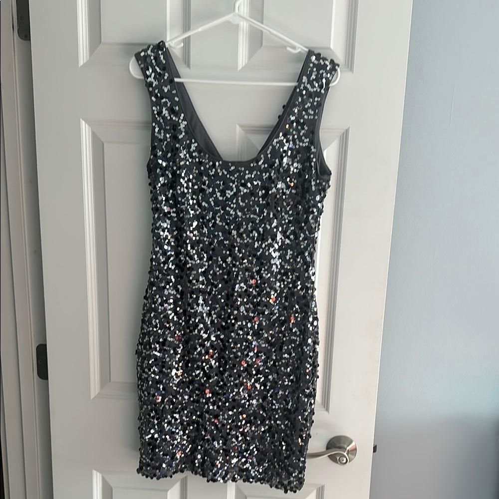 Guess Sequin Sleeveless Dress